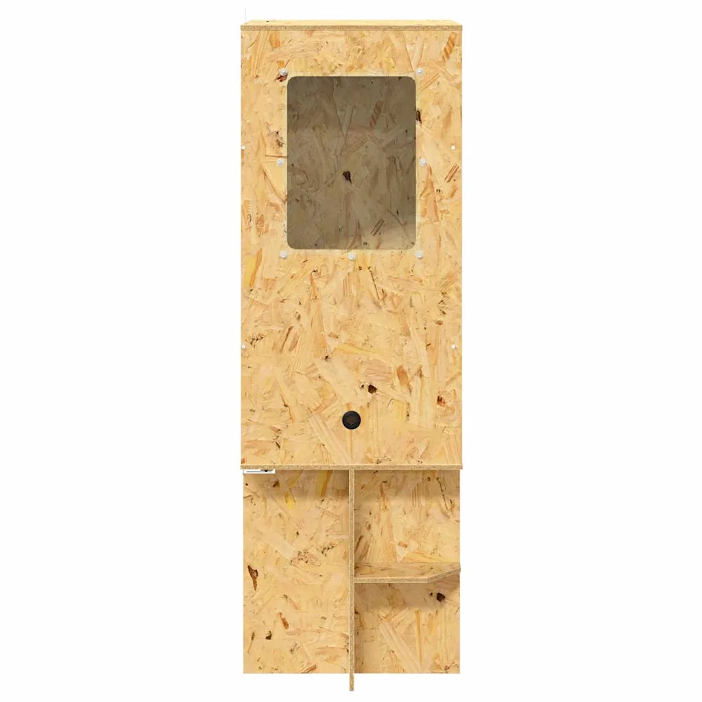 Terrario Marrone 50 x 50 x 150 cm OSB CFW6979336