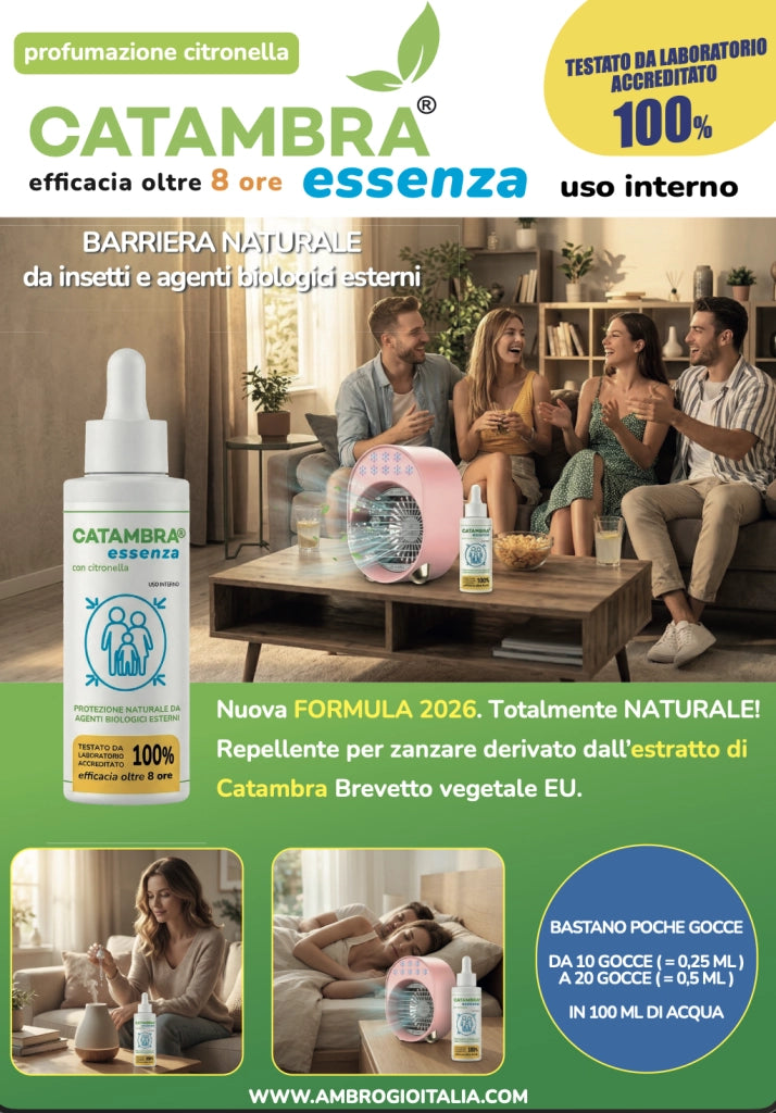 Cheonda - Essenza di Catambra in Flacone Ambrogio Italia