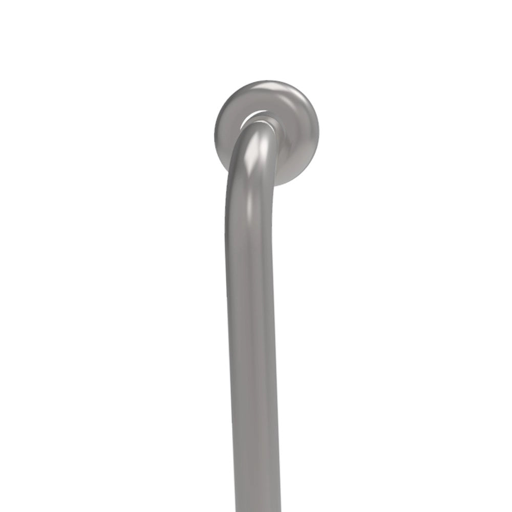 Maniglia disabili e anziani verticale 50x50 inox lucido