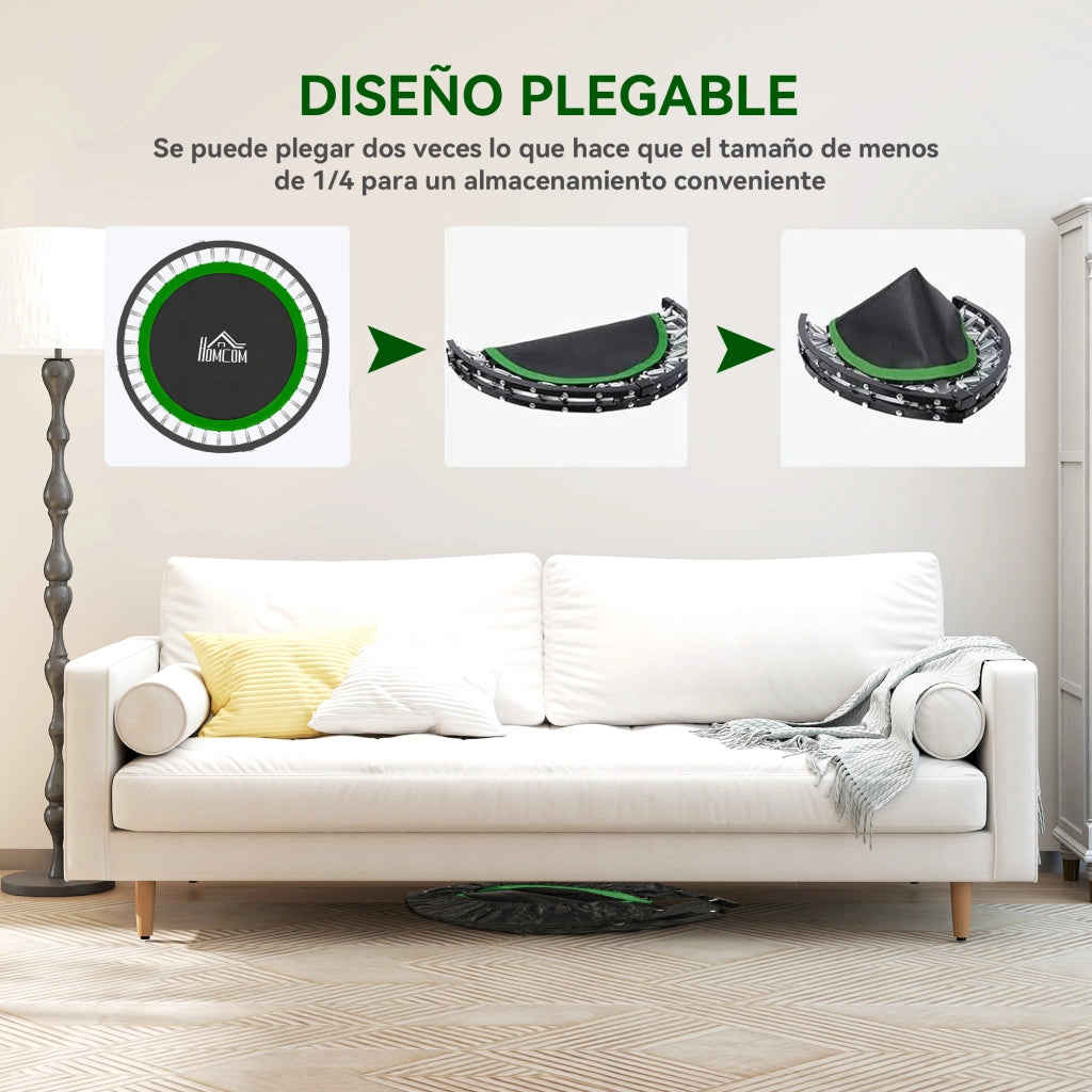 Letto a Soppalco ¨C Zephmum ¨C Nero e Verde ?102 cm