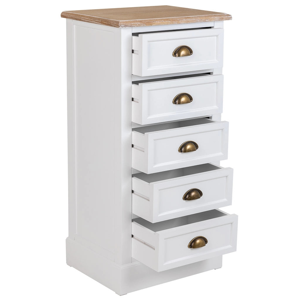 Sinfonico in legno bianco 45x35x90h