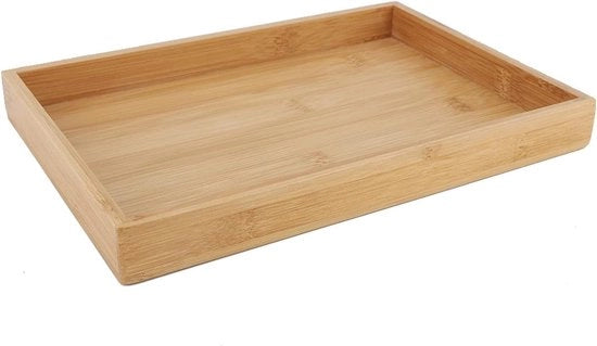 Set di piatti in legno di bambù - tavolo da bar in stile giapponese con piatti in legno di bambù rettangolari - piatti in legno di bambù per casa e ristorante - piatti in legno di bambù per bar (28 * 195 * 3 cm).