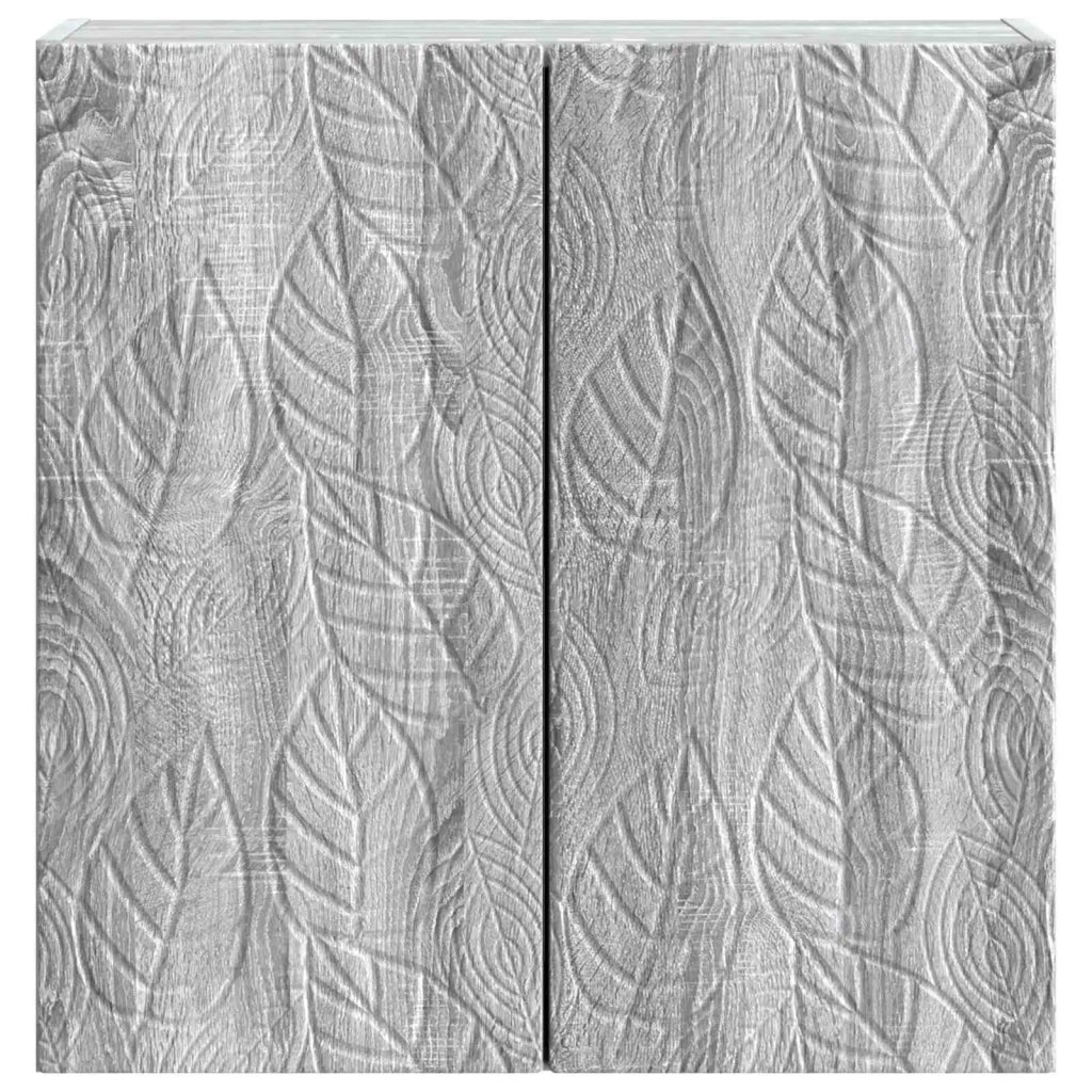 Mobiletto a muro Sonoma grigio 59 x 31 x 60 cm 898751