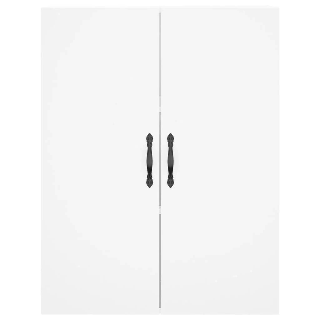 Buffet credenza cassettiera mobiletto mobile contenitore organizer cucina soggiorno salotto alto 69,5 x 34 x 180 cm legno ingegnerizzato bianco 02_0032699