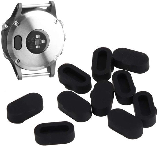 Accessori orologio smart 10 pezzi - Set di coperture silicone resistenti alla polvere - Adatti per Fenix 5 - Silicone resistenti al graffio - 10 pezzi in un set - Specifiche tecniche: Silicone