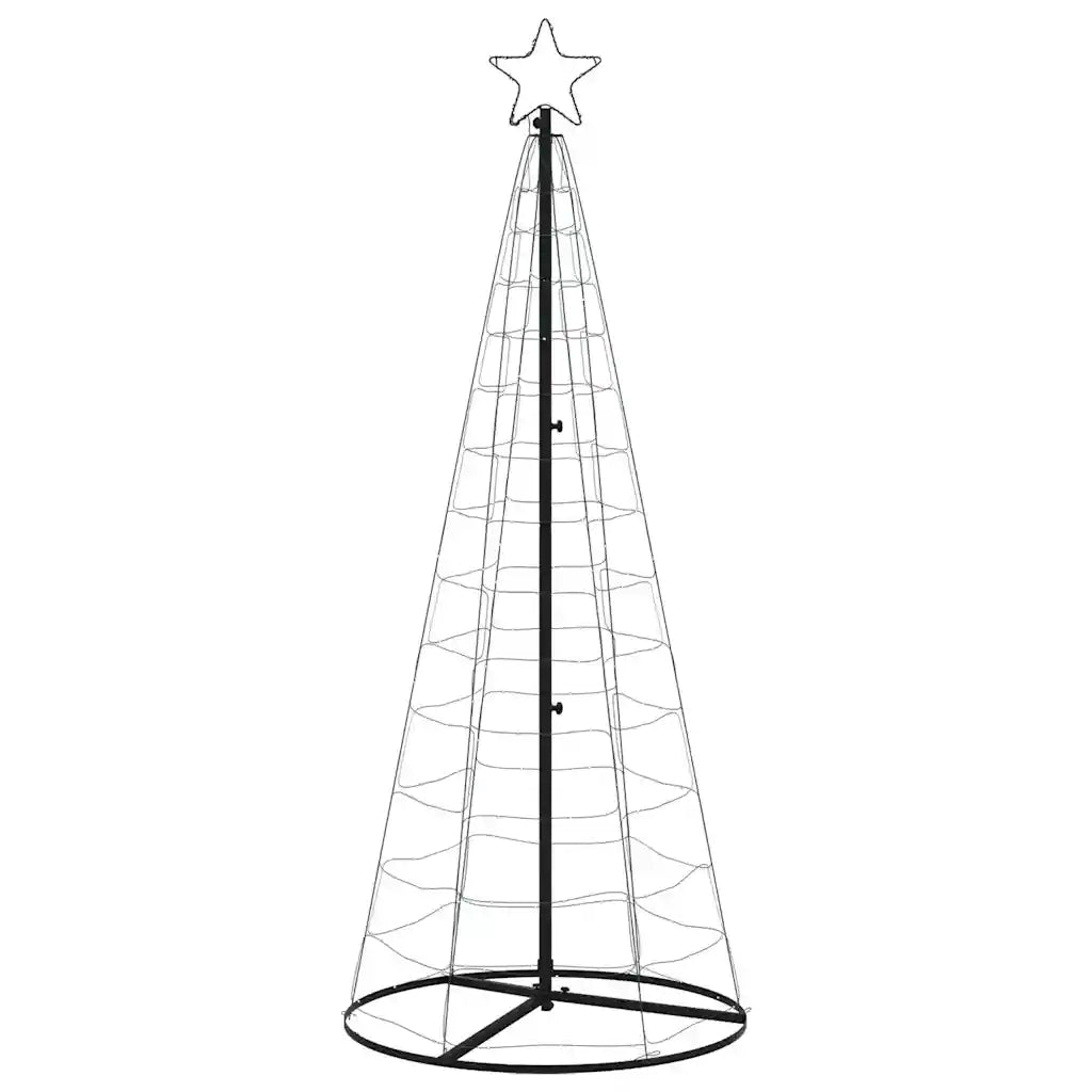 Albero di Natale a LED 200 LED Bianco Freddo 180 cm 4016449