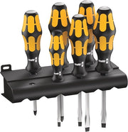 Set di chiavi a forma Kraftform Plus 932/918/6 - chiave a morsa + retrattile - 6 pezzi 05018287001