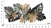 Pannello In Ferro Antique Leaf cm 133X10X67