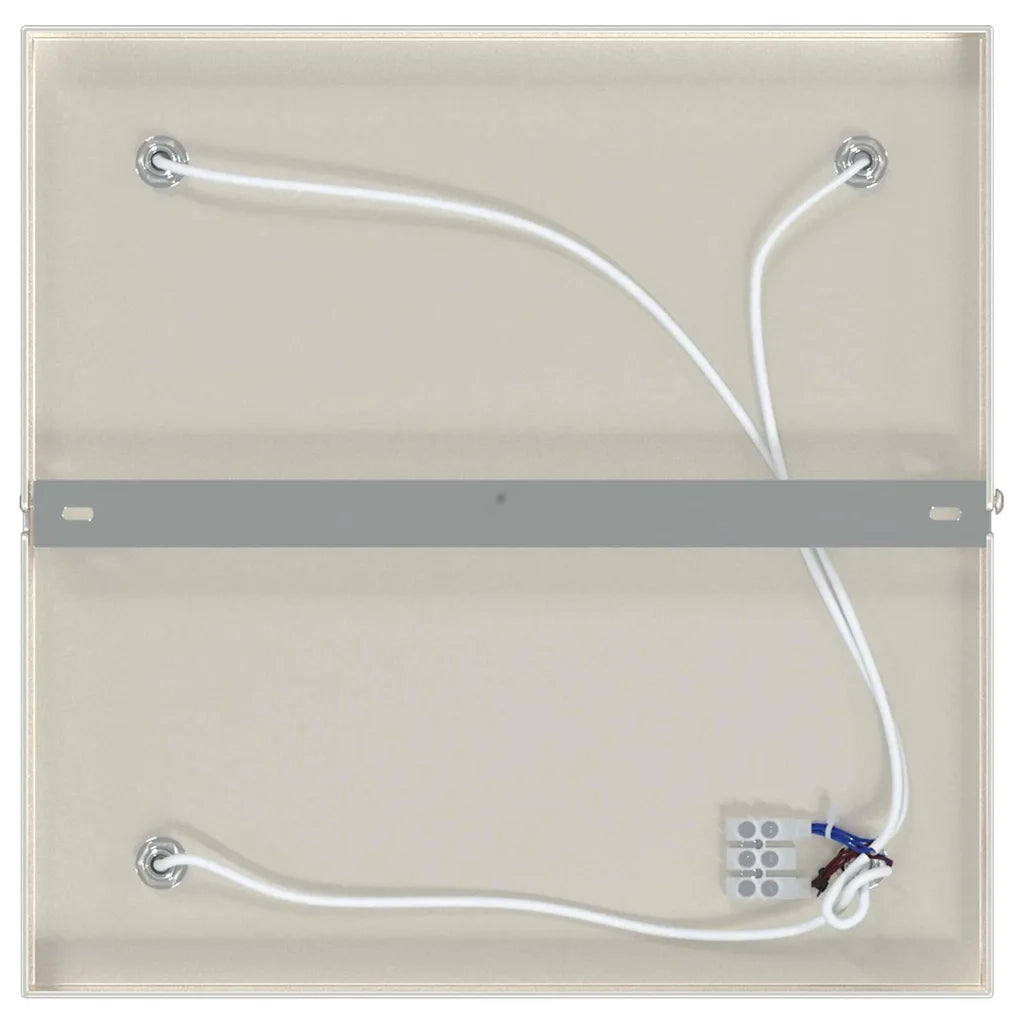 Faretto da soffitto Nichel 26 x 26 x 16 cm Metallo CFW4595992