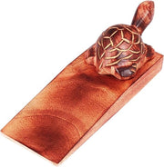 Blocco di sicurezza per porte in legno decorativo - non scivola - forma tartaruga - pavimento a scacchi per bambini - sicurezza per bambini - difesa per parete di alta resistenza