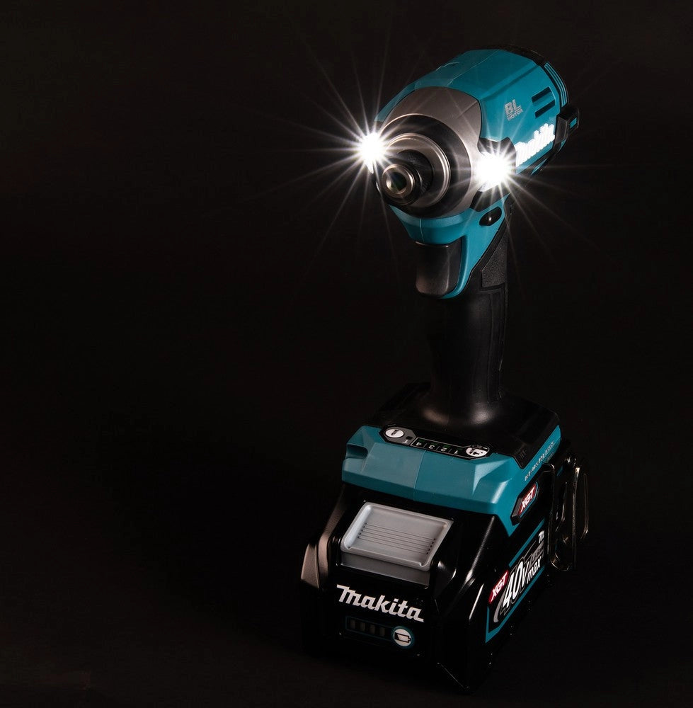Avvitatore a Impulsi 1/4" 40V Makita TD003GZ Brushless 4 Velocità Solo Corpo XGT