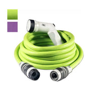FITT 740060292559048 IKON Tubo Acqua da Giardino Estensibile 25 m con Pistola Multigetto colore Lime