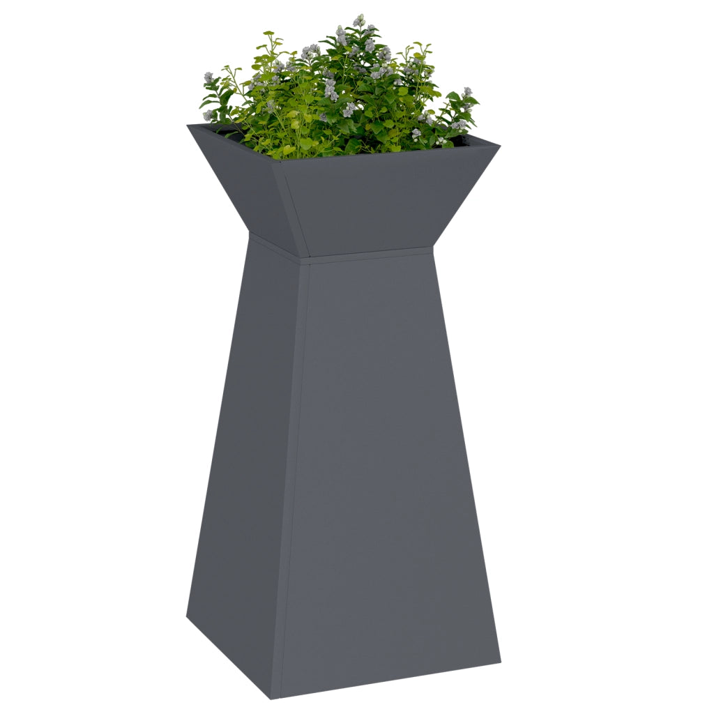 Supporto per piante Antracite Plastica 35 x 35 x 73 cm Fioriere