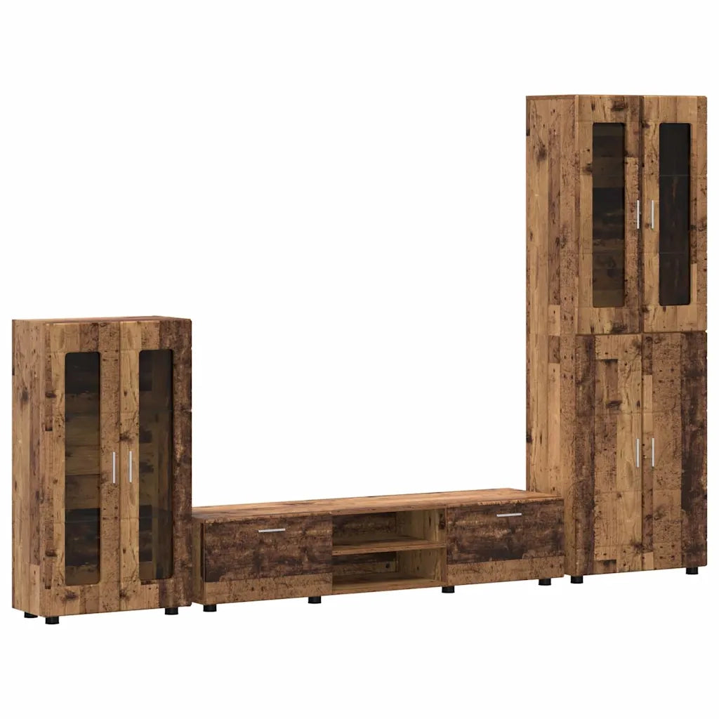 Set mobile TV FLORIN 3 pcs Legno vecchio Legno multistrato 3397982