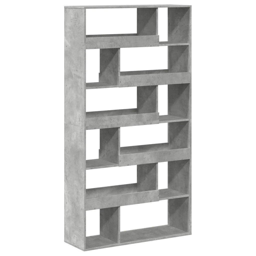 Libreria Grigio Cemento 100x33x187,5 cm in Truciolato 3309504