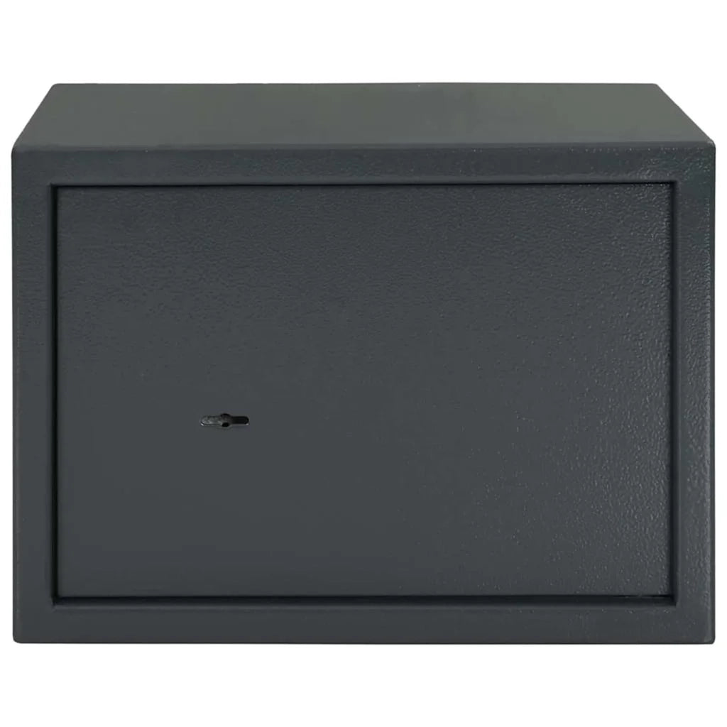 Cassaforte con blocco Grigio scuro 35 x 25 x 25 cm Acciaio CFW9714965