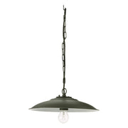 1pz applique a sospensione con catena 'antique' 25 w - cm 30 x 7 x 11 grigio cod:ferx.8042630nlm