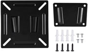 Supporto per Monitor in Metallo per Parete - Adatto per LCD/LED - 12-24 Pollici - Sostegno per Monitor da Parete - Peso Massimo 10 kg - Design Spaziale - Supporto per Monitor da Parete