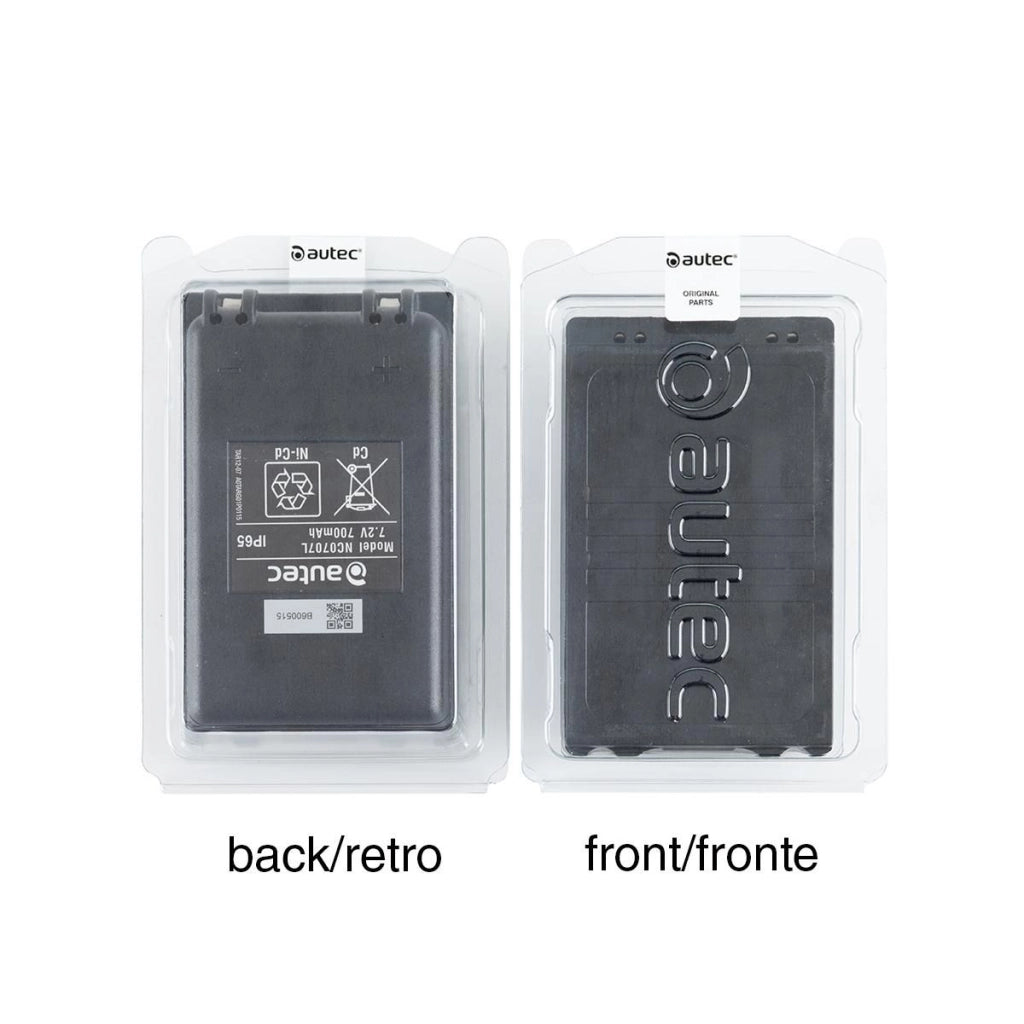 BATTERIA ORIGINALE AUTEC NC0707L NiMH 7,2V 700 mAh R0BATT00E02A0