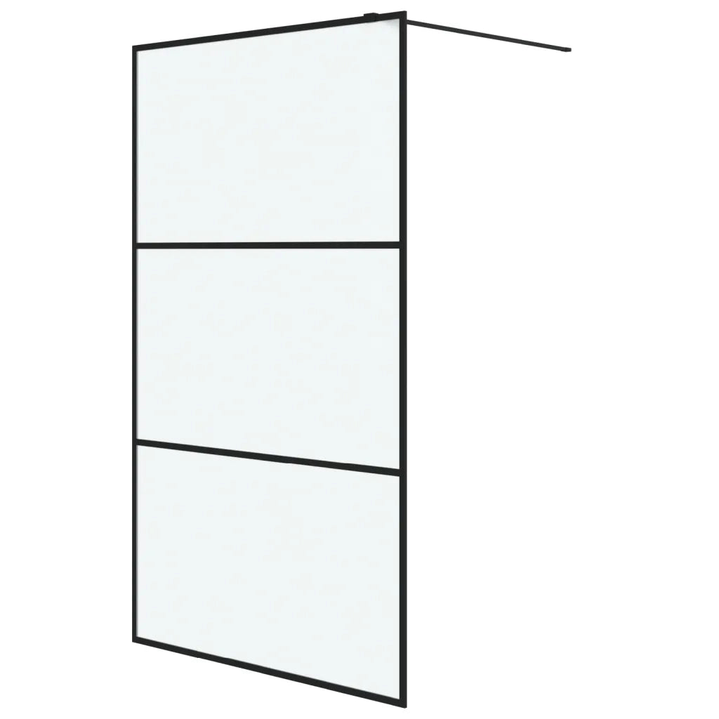 Parete Doccia Walk in 115x195 cm Vetro Smerigliato ESG CFW5716449