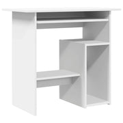 Scrivania | Tavolo da Ufficio Bianca 80x45x74 cm in Legno Multistrato