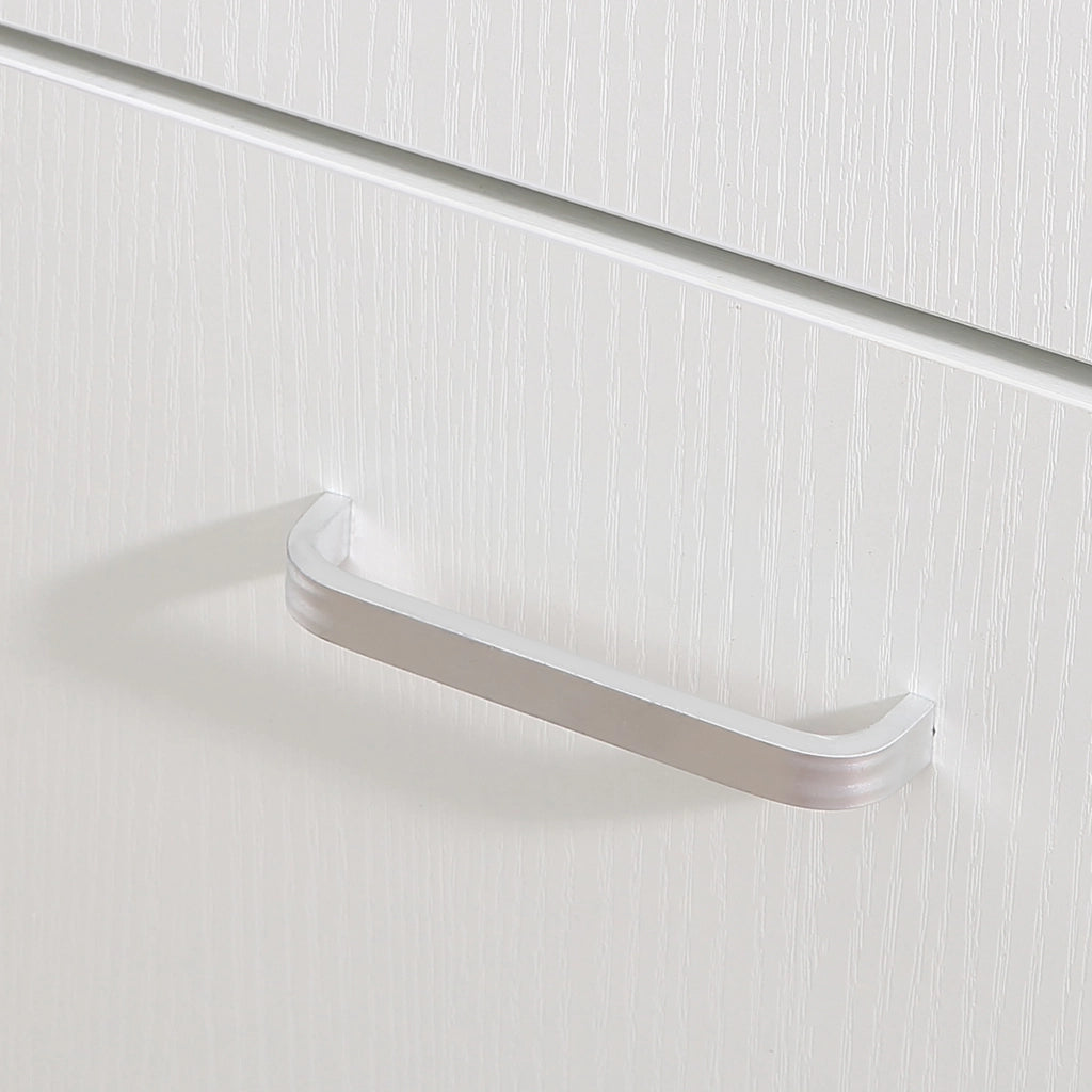 Scrivania angolare girevole 180¡ã ¨C zephmum ¨C bianco 117x82x74 cm