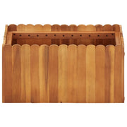 Fioriere | Cassetta per fiori | Letto Rialzato da Giardino 50x30x25 cm Legno Massello di Acacia