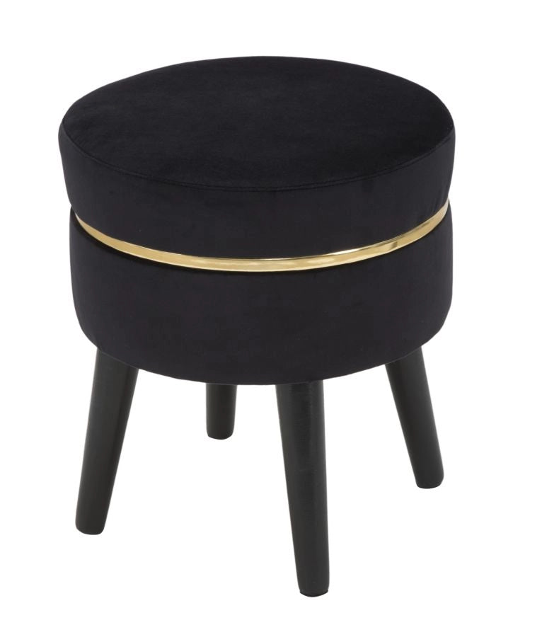 SGABELLO PARIS NERO CM � 35X40,5