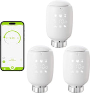 Termostato radiatore intelligente - App Zigbee Tuya con programmazione oraria temperatura costante risparmio energetico riscaldamento efficiente riduzione costi riscaldamento