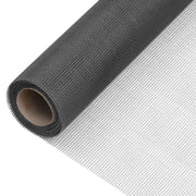 Zanzariera in Fibra di Vetro 112x1000 cm Nera 150863