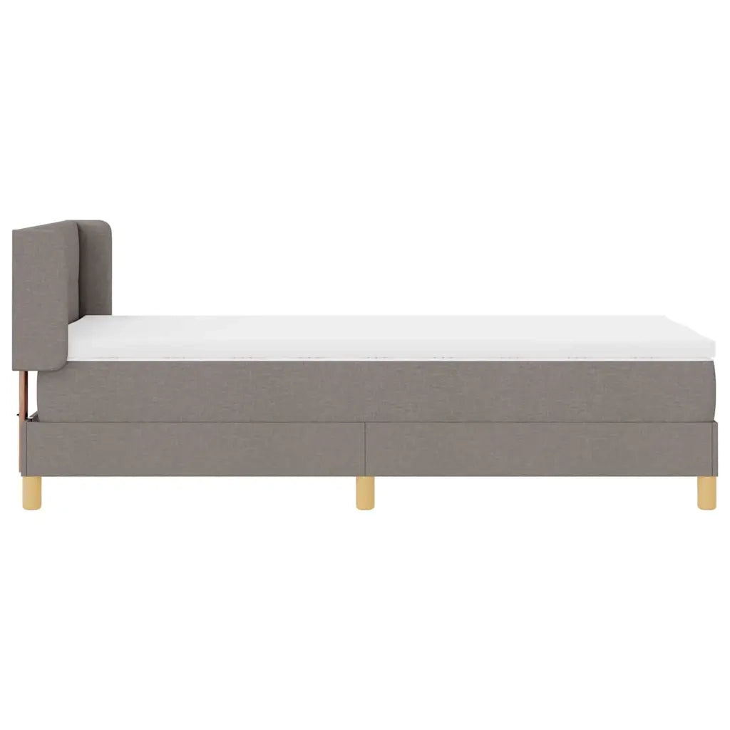 Letto a molle con materasso Talpa 200 x 80 cm Tessuto 3341262