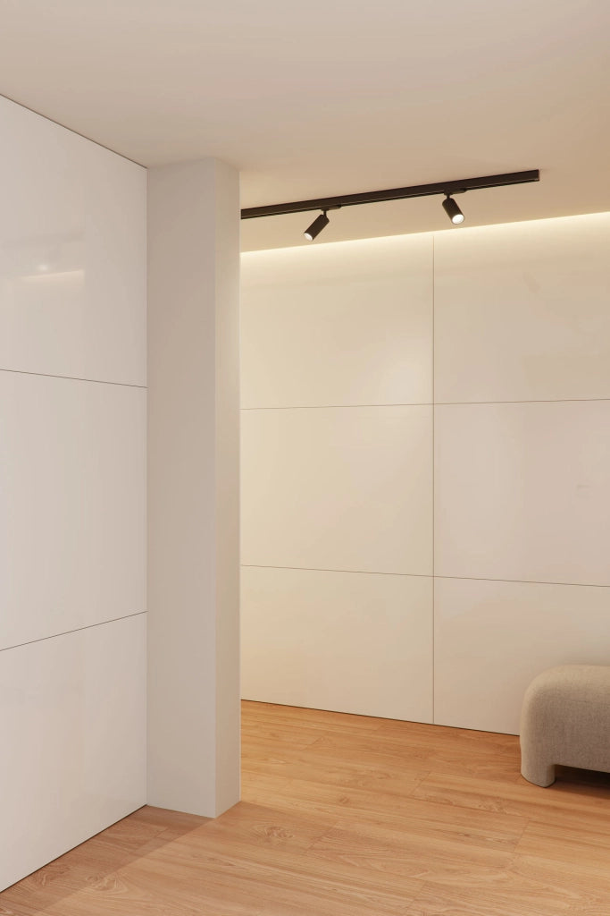 Base di fissaggio per faretto orientabile Picolo 9,5W - Accessorio LED Nero Opaco, Switch CCT 2700K/3200K/4000K - Beneito & Faure