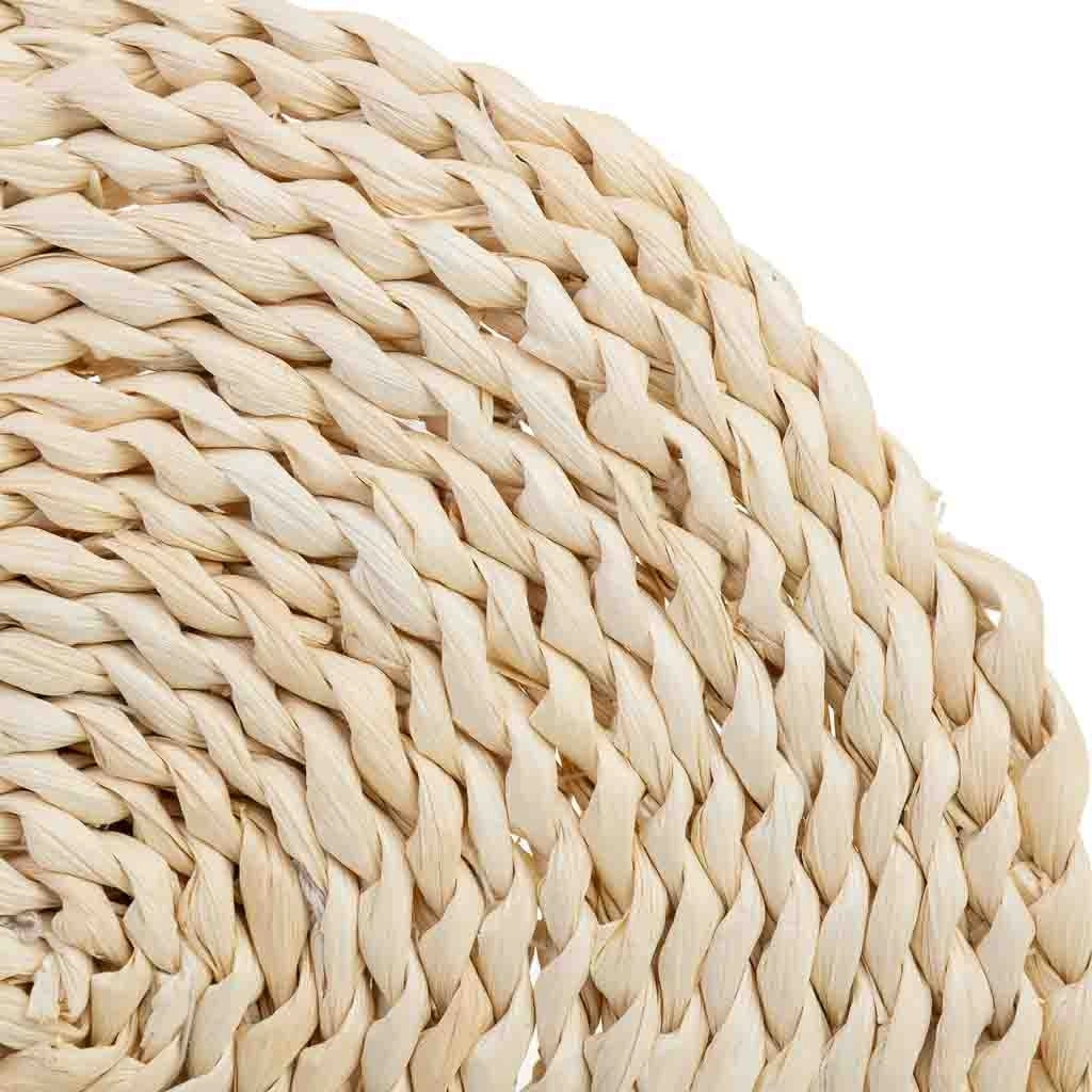 Sottopentola in fibra di mais intrecciata D35x1,5h cm