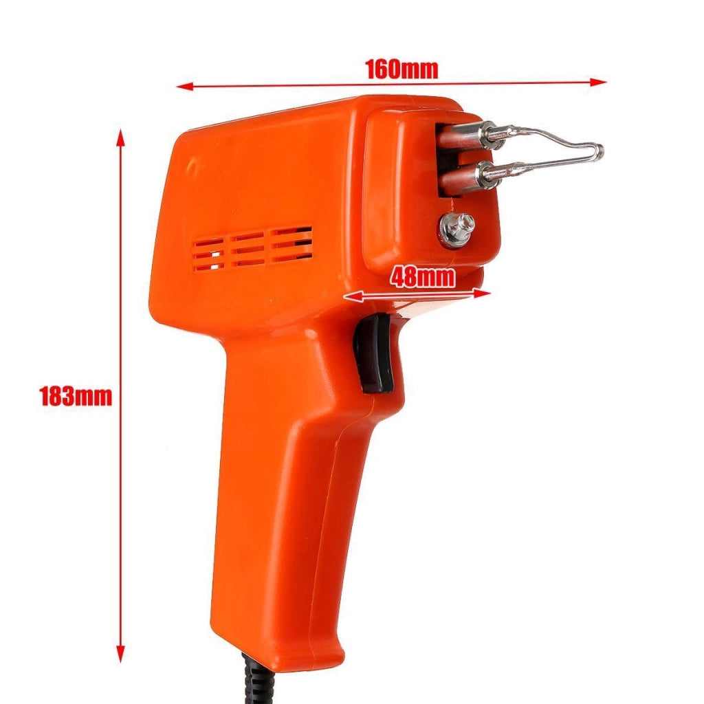Saldatore istantaneo a stagno elettrico 100W + accessori HLK003A