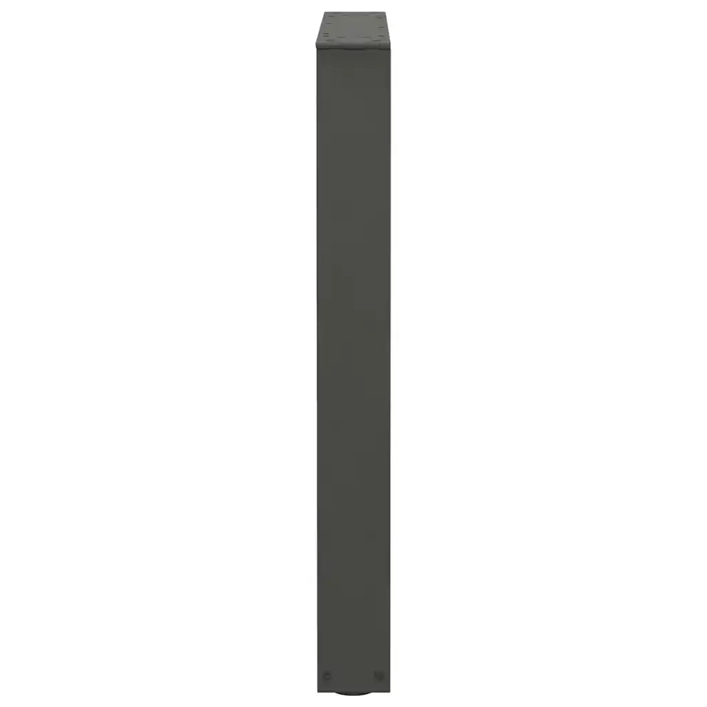 Gambe per tavolo da pranzo a forma di V 3 pz Antracite 70x(72-73,3) cm Acciaio 4012662