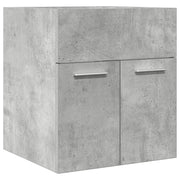 Mobile Lavabo | Armadio Lavabo Bagno Grigio Cemento 41x38,5x46 cm in Truciolato
