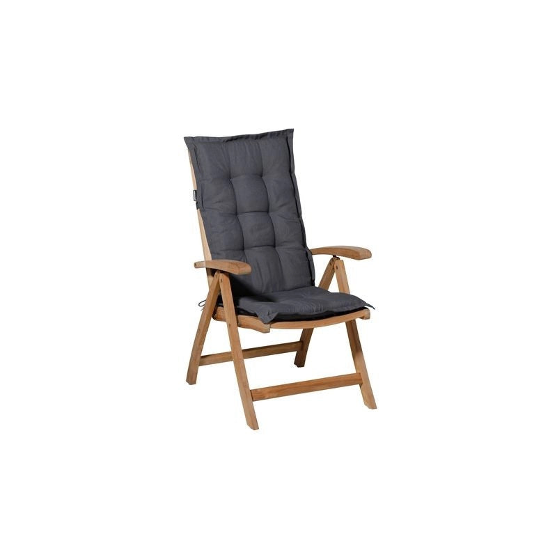 Coussin pour chaise haute PANAMA 105 x 50 cm - MADISON SÃ©rie Classique - Gris