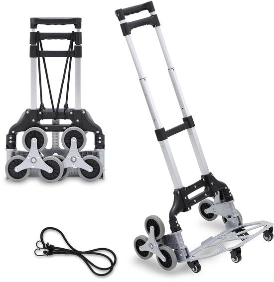 Scalatra steekwagen per scalinate, steekwagen scala, steekwagen scala portatile fino a 75kg