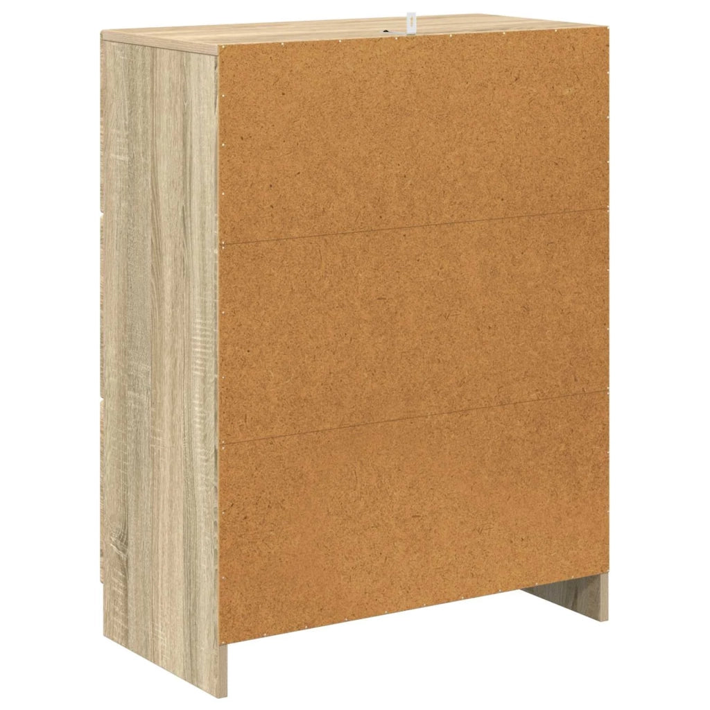 Mobile con Cassetti Rovere Sonoma 66 x 34,5 x 87 cm 895757