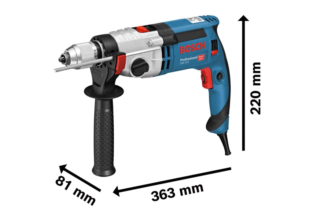 Trapano a Percussione Mandrino Autoserrante 13 1100 Mmw (gsb 242) Bosch