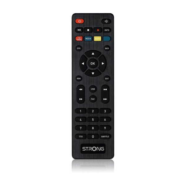 STRONG DECODER DISPLAY USB SCART HDMI DOLBY AUDIO HEVC ADVANCE EPG PARENTAL CONTROL