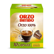 Orzo bimbo orzo 10 capsule compatibili nespresso confezione 270 grammi