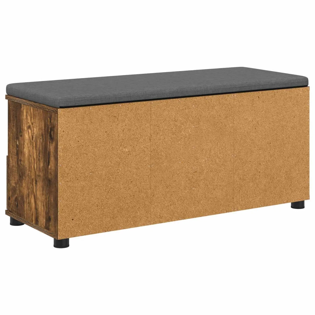 Panca per ingresso Quercia Affumicata 100 x 38 x 46 cm