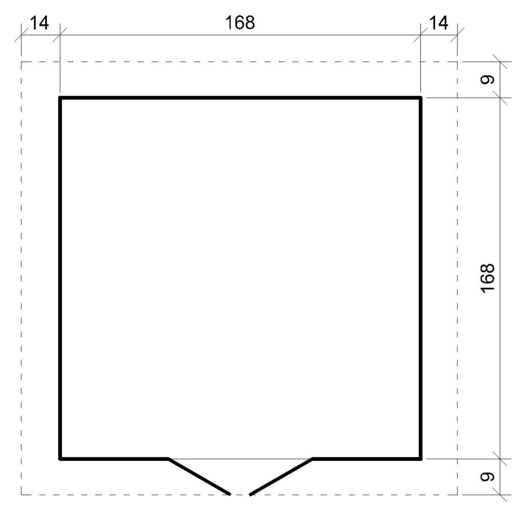 Casetta da Giardino in Legno 2,82 m² – TIMBELA M320C1