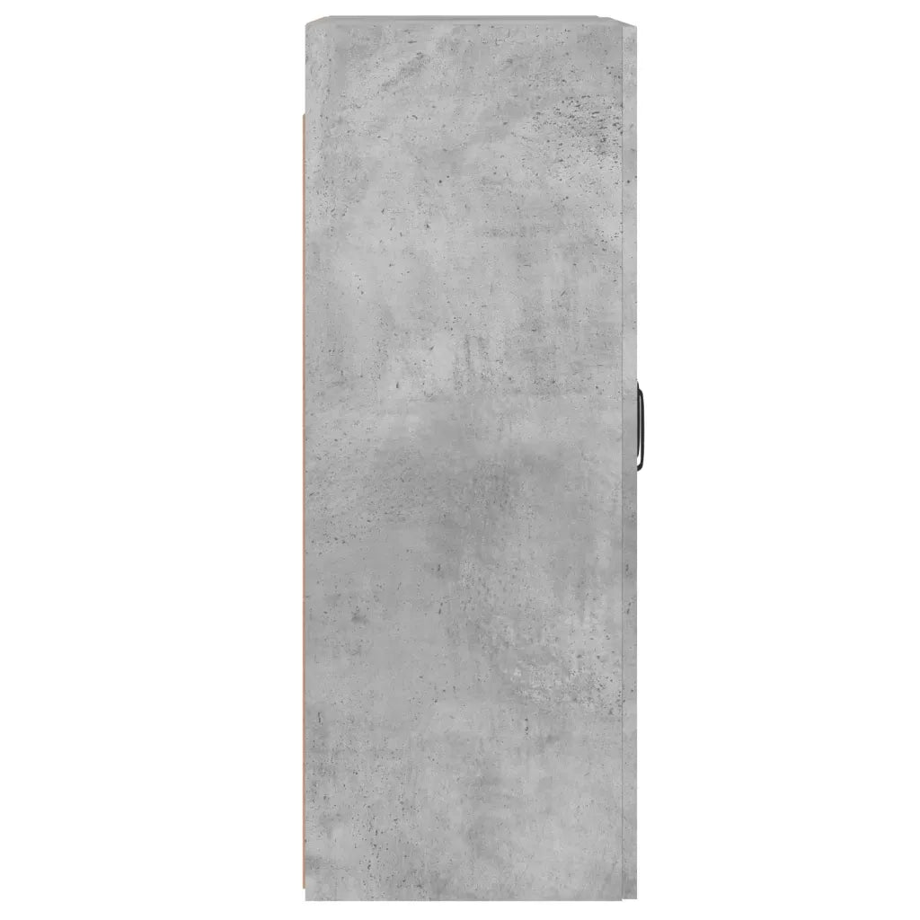 Armadietti a Parete 2 pz Grigio Cemento in Legno Multistrato CFW4715577