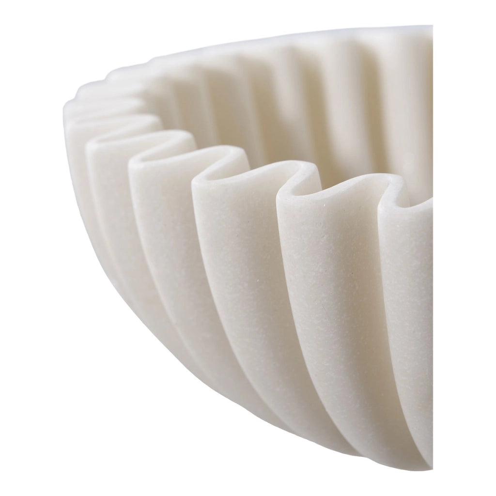 Vaso Decorativo Salt, Beige, Poliresina, 20x20x6,5 cm