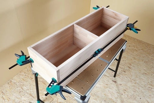 Wolfcraft Adattatore per Unire 2 Morsetti a Una Mano per Serraggio – 3038000