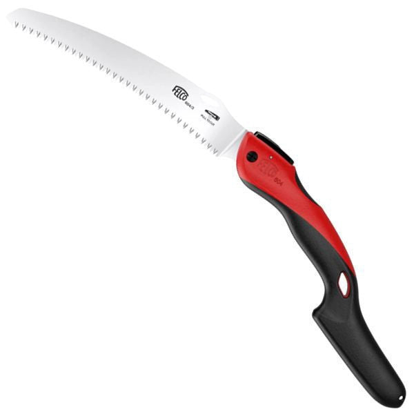 Felco FELCO604 Sega da Potatura Pieghevole Lama Curva 24cm Capacita' Taglio 120mm Denti Temprati Impugnatura Soft-Grip