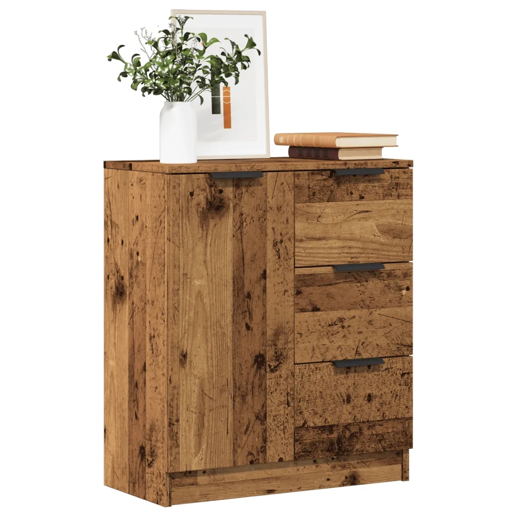 Credenza-Buffet-Armadio da cucina Legno Antico 60x30x70 cm in Truciolato 441058