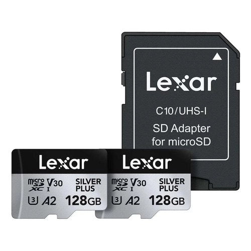 Lexar professional silver plus 128 gb microsdxc uhs-i classe 3 - 0843367135127
